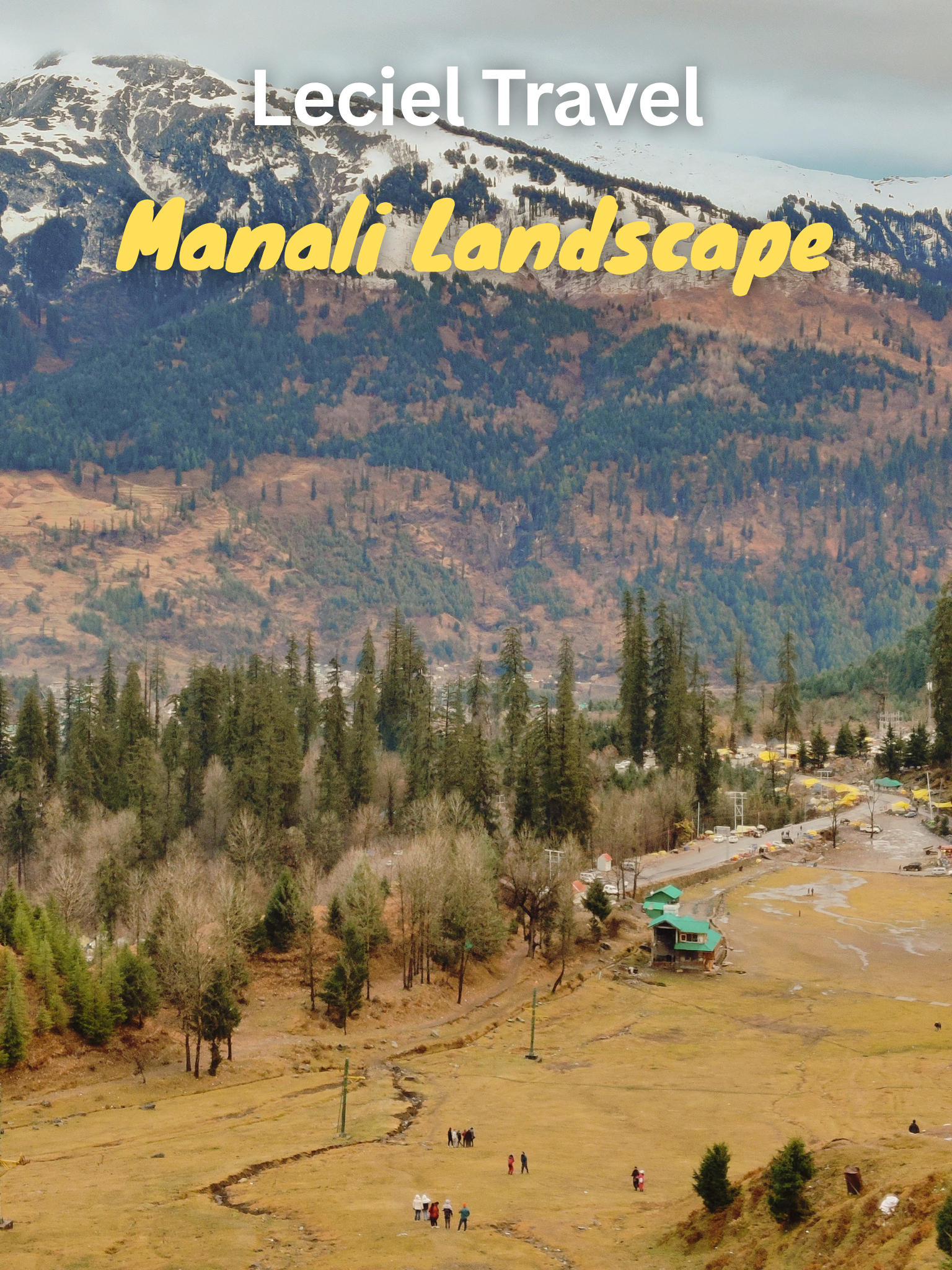 Manali snow-capped Himalayas