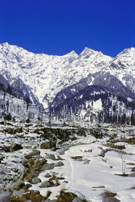 Manali Himalayan valley view